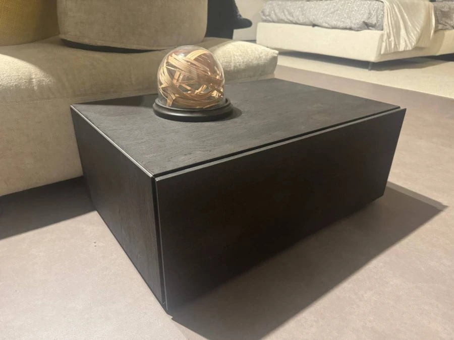 Tavolino rettangolare Lago 36e8 con cestone