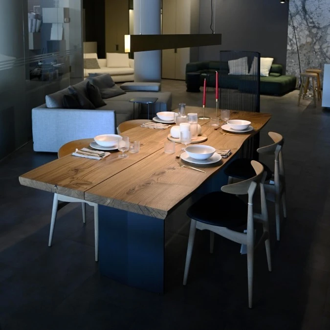 Tavolo rettangolare Riva 1920 Plank Sky