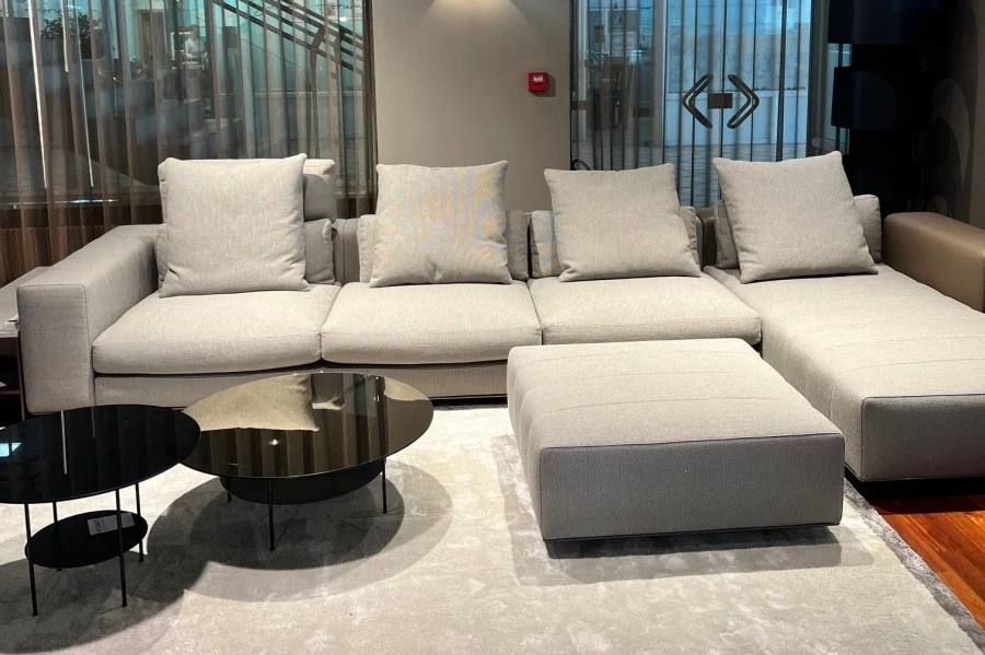 Divano Chaise-longue Minotti Freeman