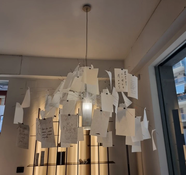 Lampada sospesa Ingo Maurer Zettel'Z 5