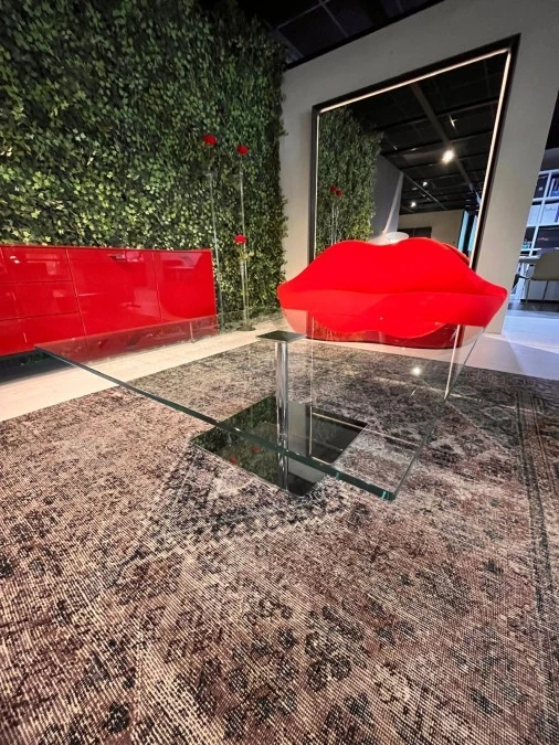 Tavolino quadrato Tonelli design Farniente vista 1