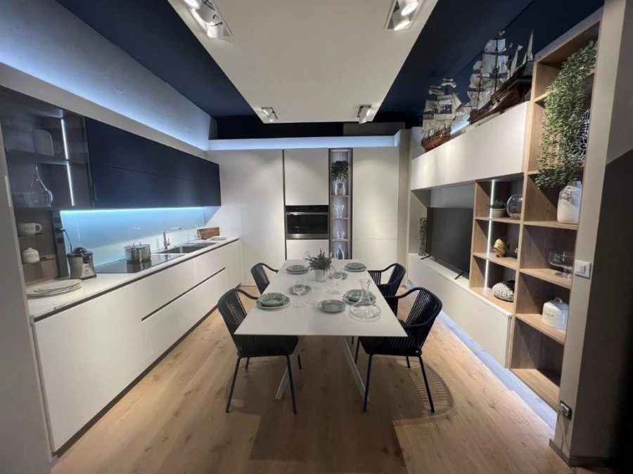 Cucina angolare Veneta Cucine Lounge SOFT laccato