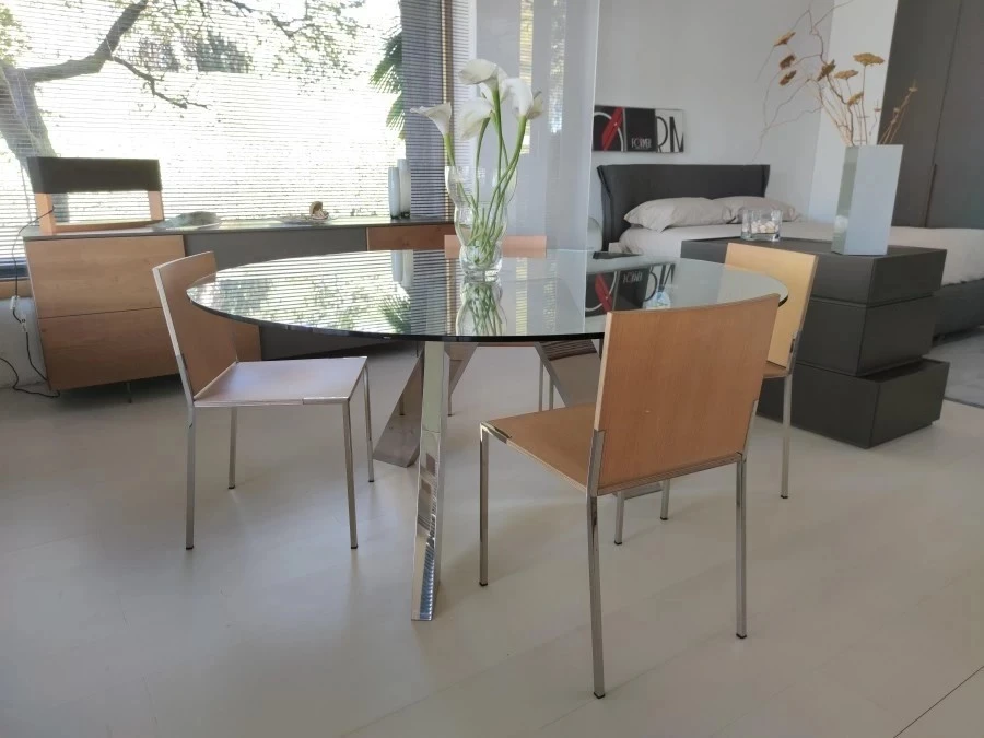 Tavolo rotondo Produzione Artigianale LUX