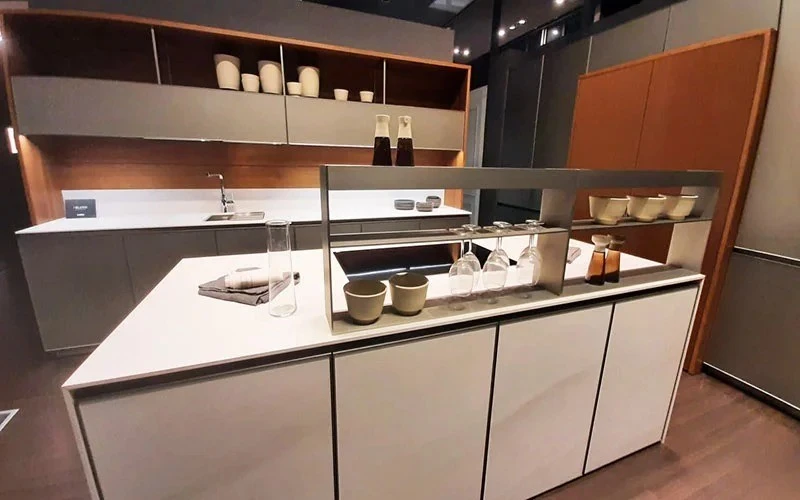 Cucina con Isola Composit BLEND