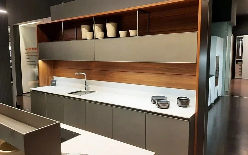 Cucina con Isola Composit BLEND
