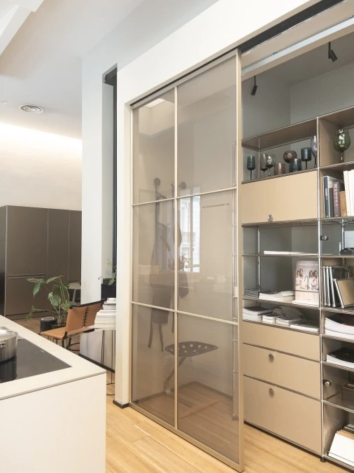 Divisorio Glass Sherazade Plus B sistema scorrevole