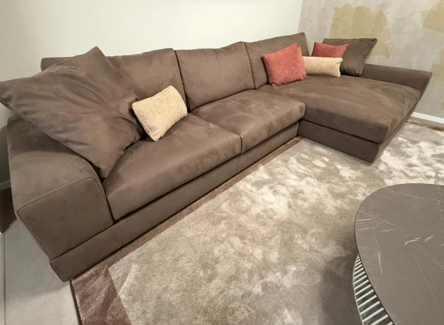 Divano Chaise-longue Doimo Salotti Vision