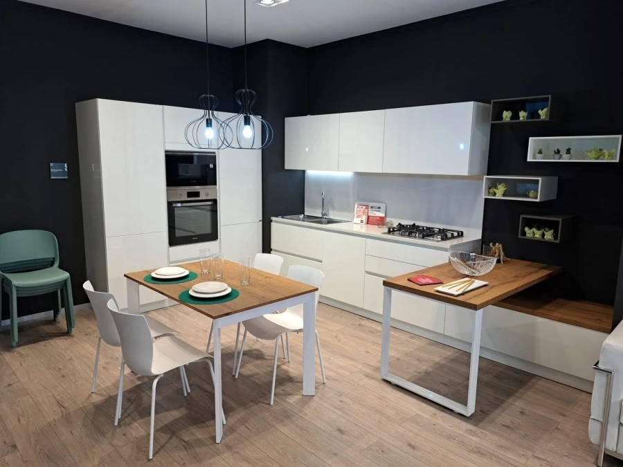Cucina con penisola Scavolini Evolution