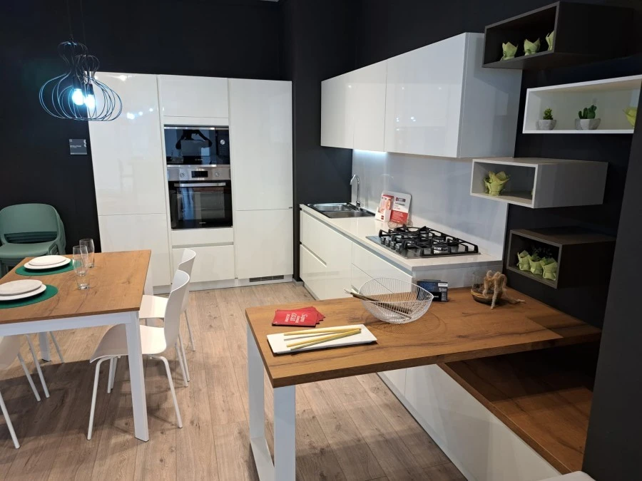 Cucina con penisola Scavolini Evolution