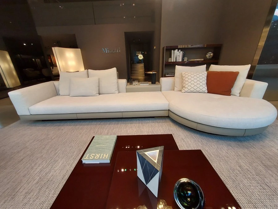 Divano Chaise-longue Minotti Connery