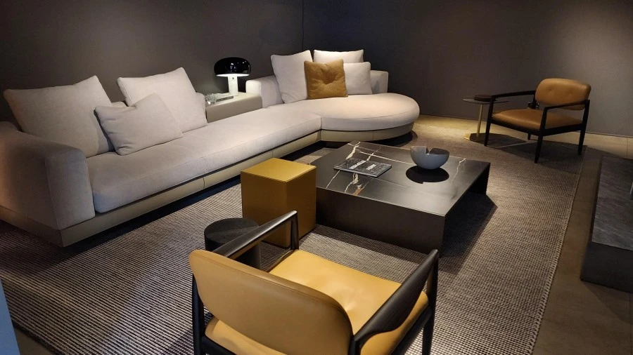 Divano Chaise-longue Minotti Connery