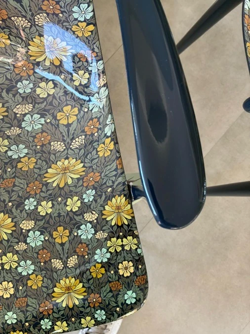 Sedia con braccioli Kartell H.H.H.