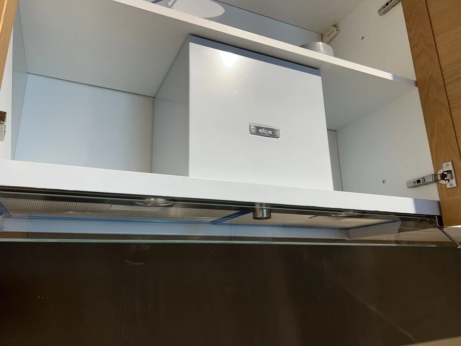 Cucina lineare Mobilturi Elsa - Pensili Rovere Miele