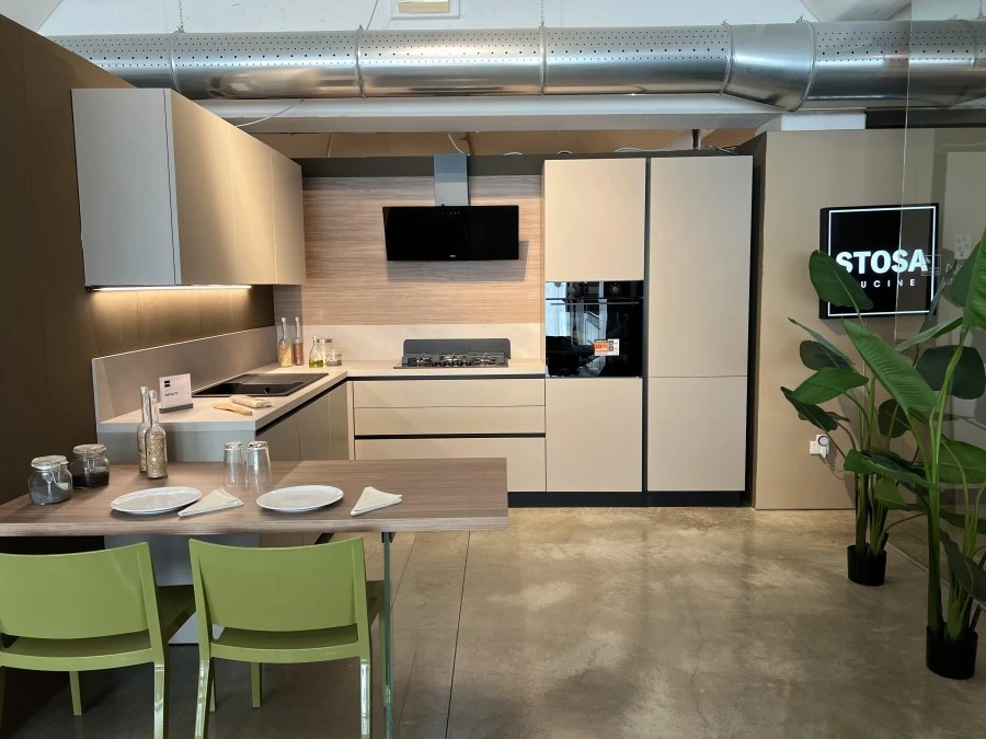 Cucina angolare Stosa Cucine Infinity Ginseng