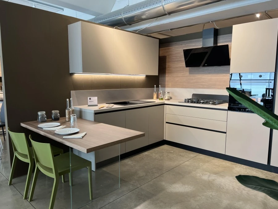 Cucina angolare Stosa Cucine Infinity Ginseng