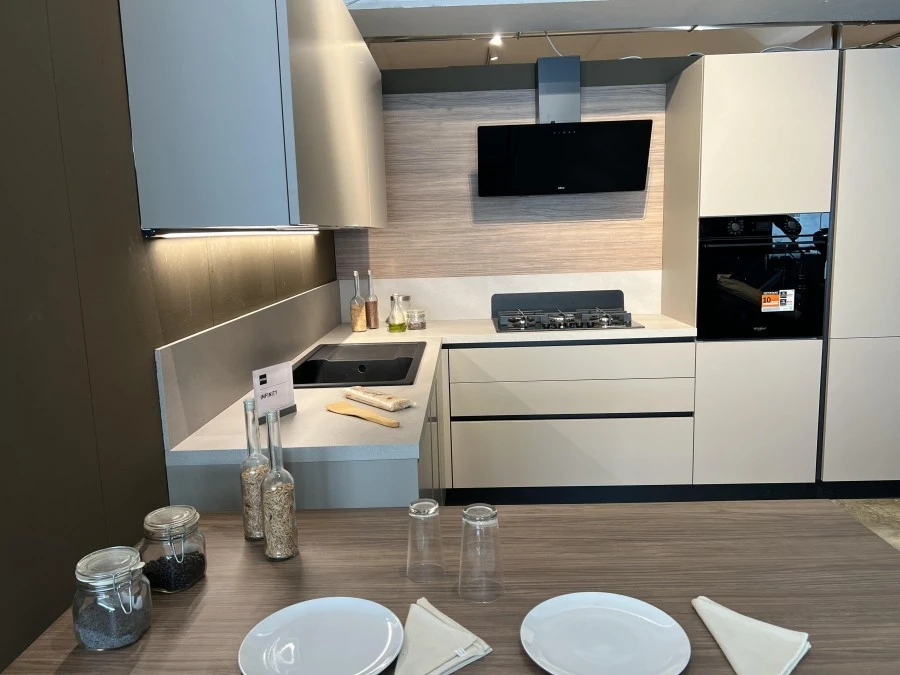 Cucina angolare Stosa Cucine Infinity Ginseng