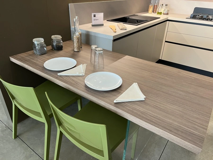 Cucina angolare Stosa Cucine Infinity Ginseng