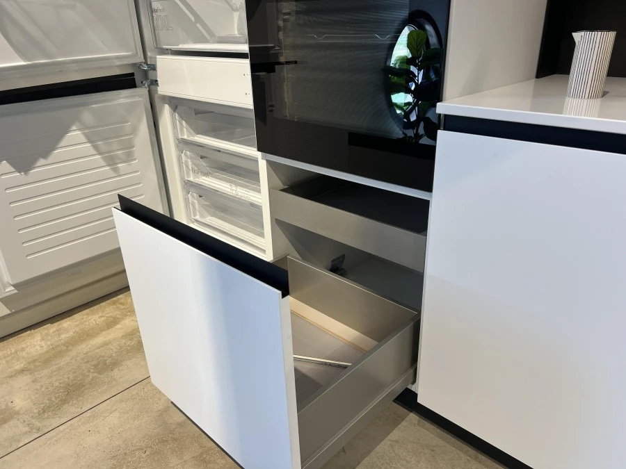 Cucina angolare Stosa Cucine Infinity Bianco