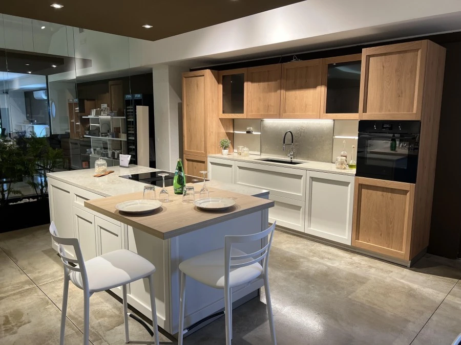 Cucina con Isola Stosa Cucine Palio