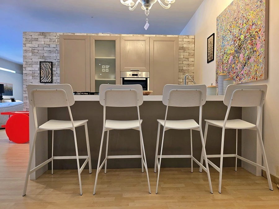 Sgabello Stones Woody