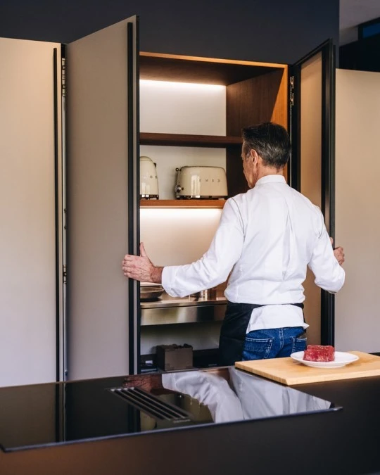 Cucina con Isola Valcucine Artematica