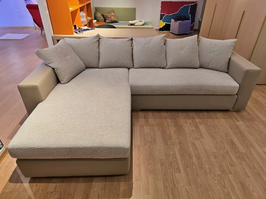 Divano Chaise-longue Zucchelli Design Goffredo