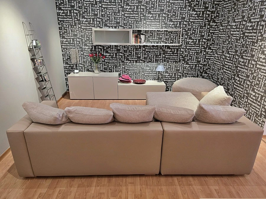 Divano Chaise-longue Zucchelli Design Goffredo