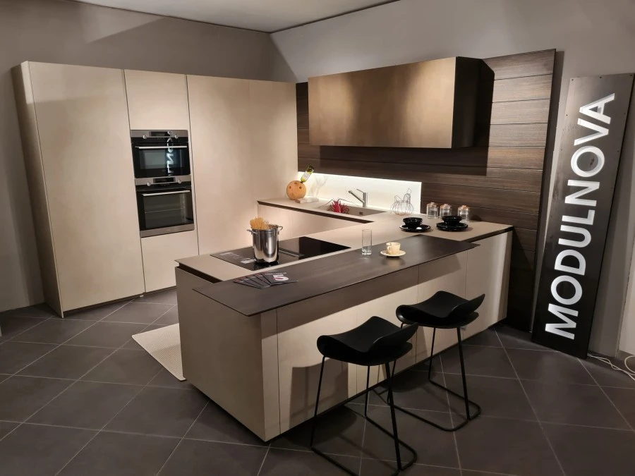 Cucina angolare Modulnova Skill milltech