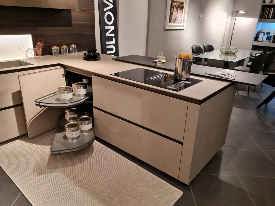 Cucina angolare Modulnova Skill milltech