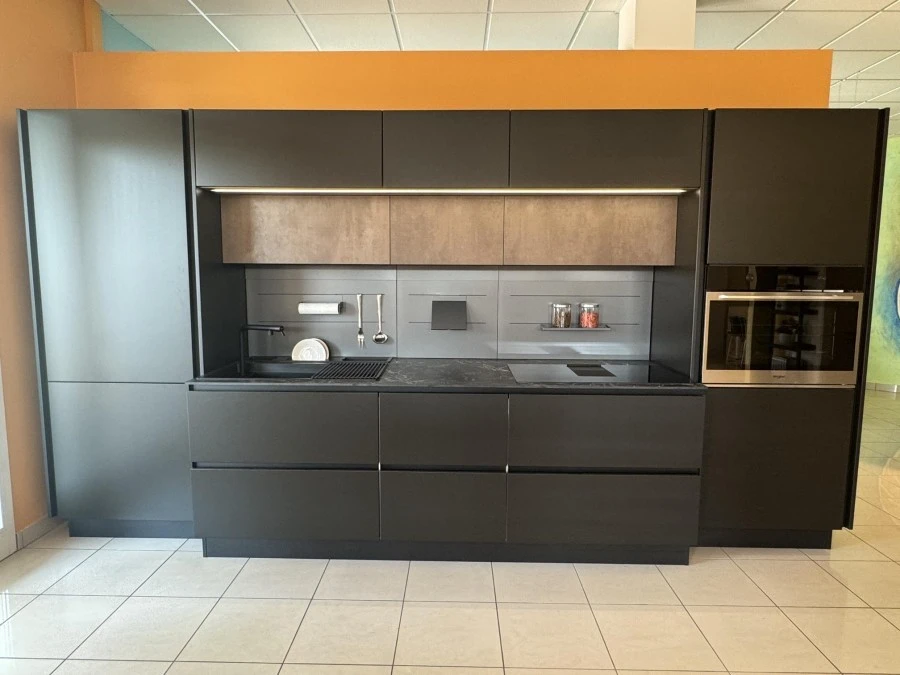 Cucina lineare Creo Kitchens Kyra Neck