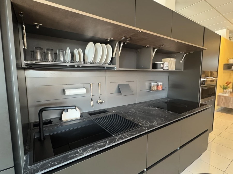 Cucina lineare Creo Kitchens Kyra Neck