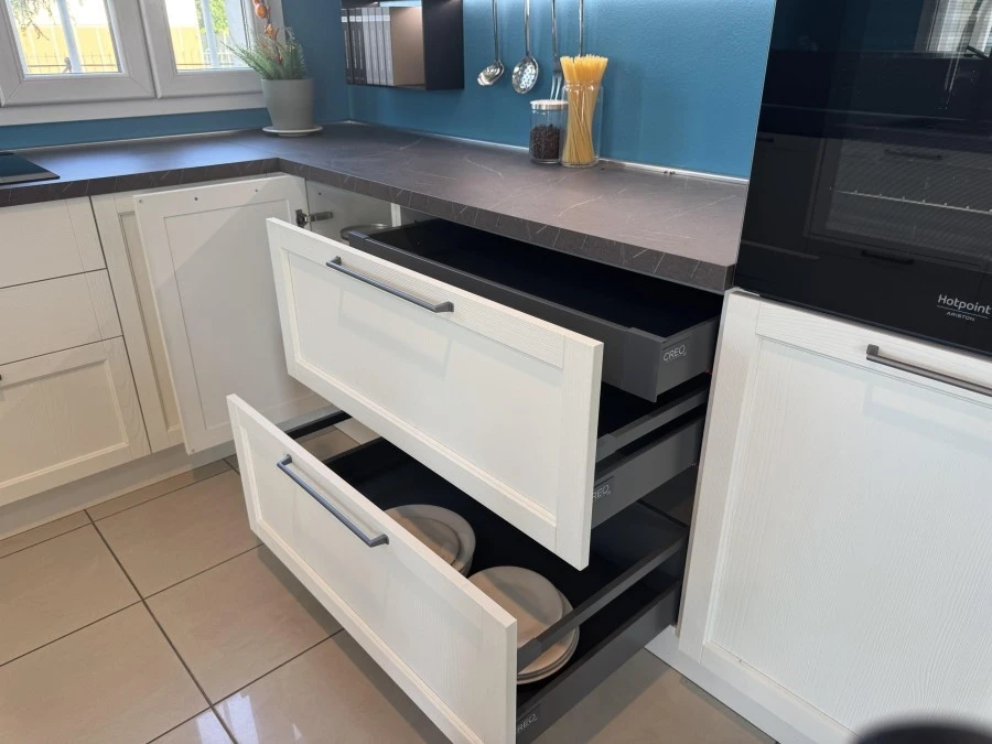 Cucina con penisola Creo Kitchens Contempo Bridge