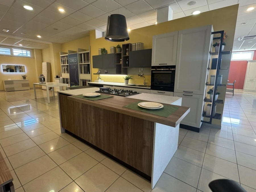 Cucina con Isola Creo Kitchens Smart Neck