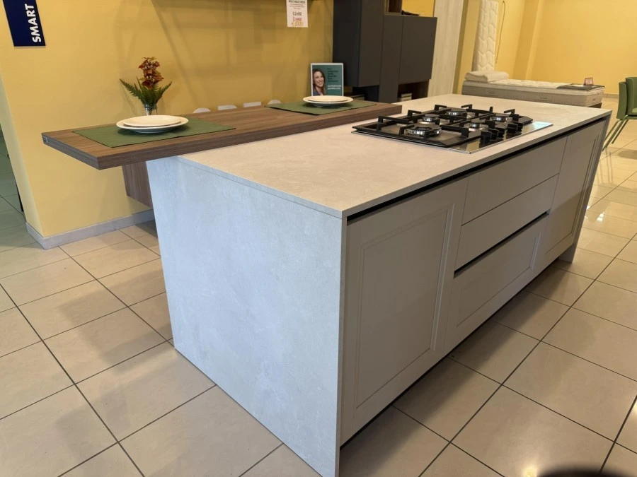 Cucina con Isola Creo Kitchens Smart Neck