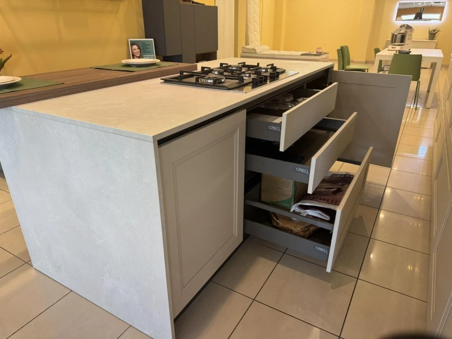 Cucina con Isola Creo Kitchens Smart Neck