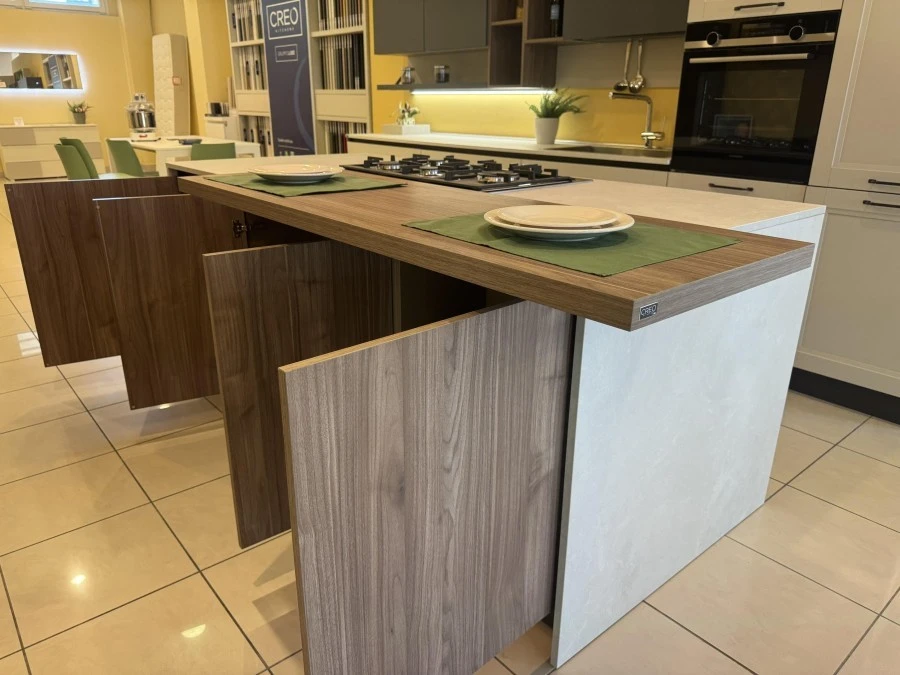 Cucina con Isola Creo Kitchens Smart Neck