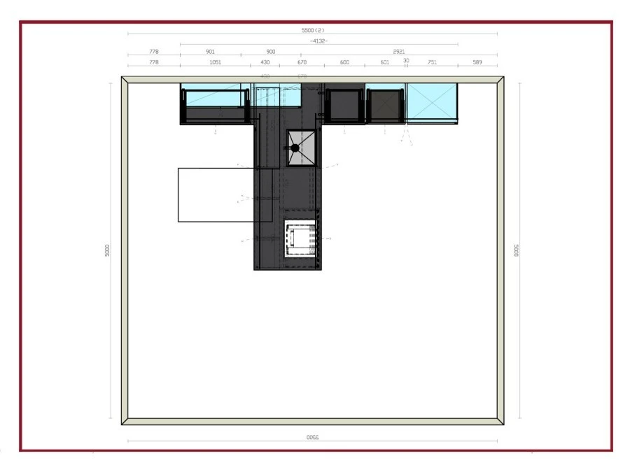 Cucina con Isola Arredo3 KALì ASIA