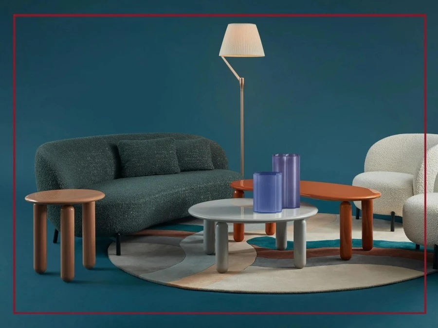 Tavolino rotondo Kartell UNDIQUE MAS 04170GR