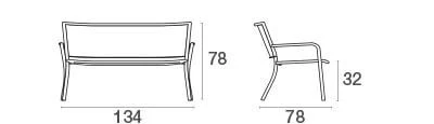 Gruppi tavoli e sedute Outdoor Emu Set Athena