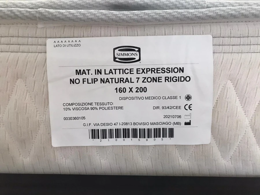 Materasso Simmons Expression
