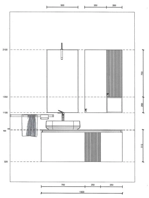 Mobile bagno Scavolini Lido