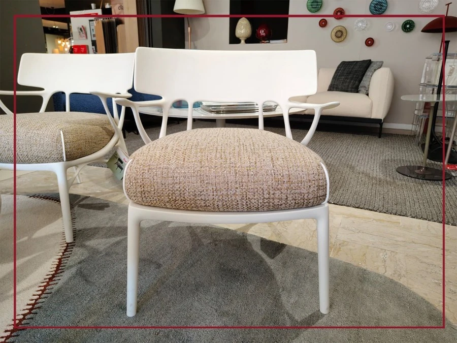 Poltrona Kartell A.I. LOUNGE TEXTURE KARTELL