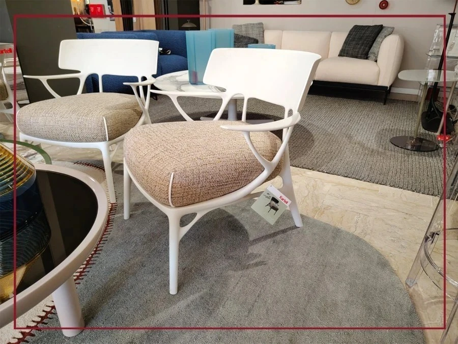 Poltrona Kartell A.I. LOUNGE TEXTURE KARTELL