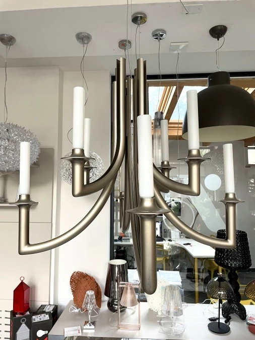 Lampada sospesa Kartell Khan Metal