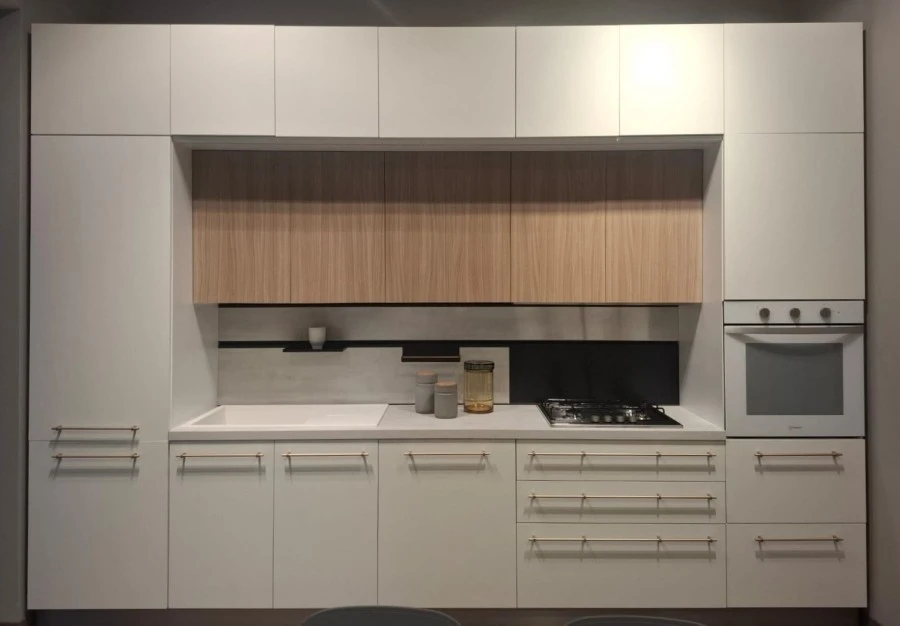 Cucina lineare Febal Casa MODULA SQUARE