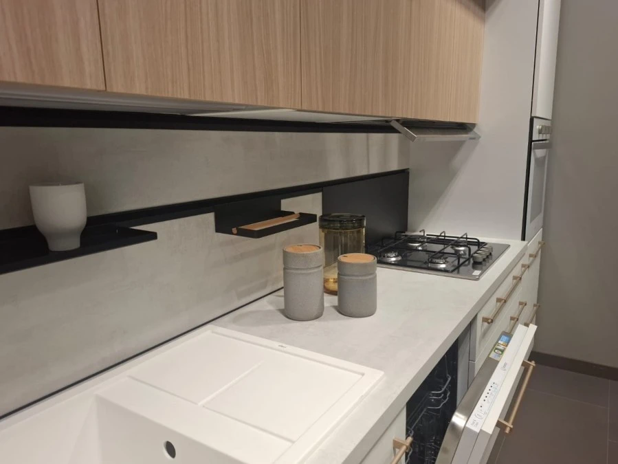 Cucina lineare Febal Casa MODULA SQUARE