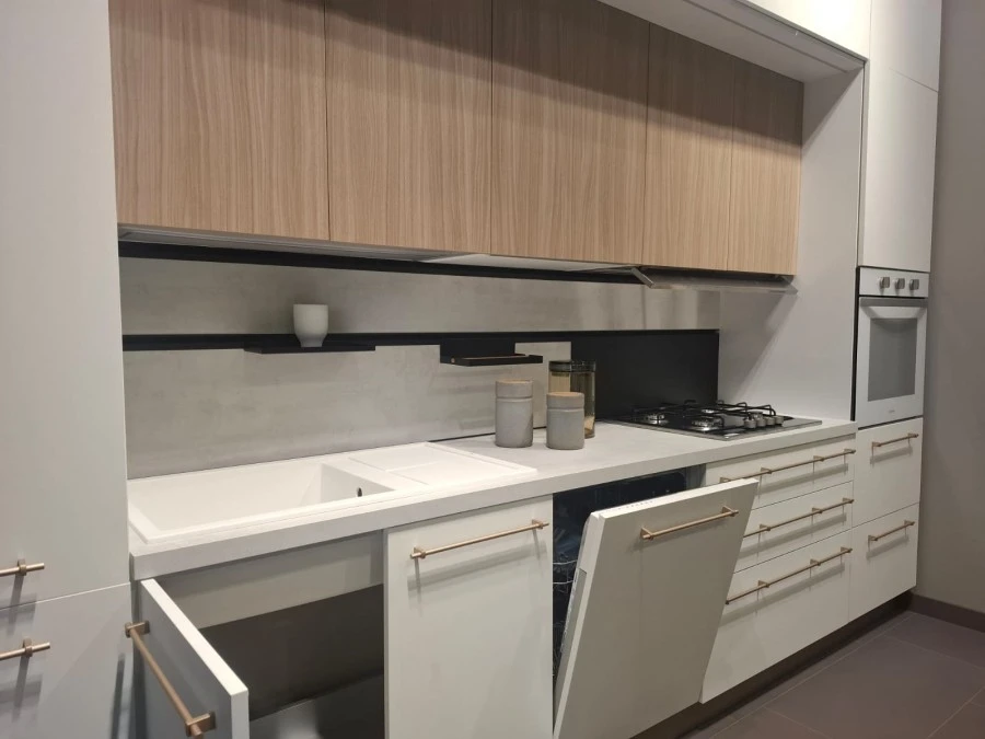 Cucina lineare Febal Casa MODULA SQUARE