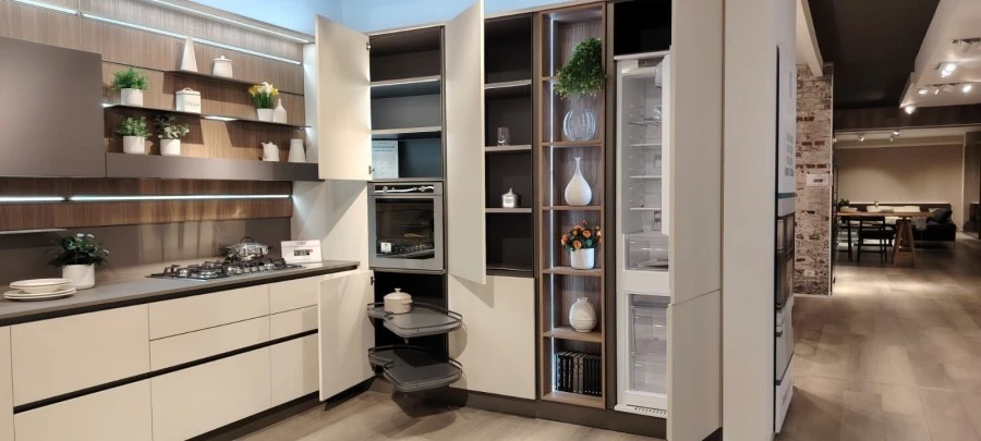 Cucina angolare Veneta Cucine Start time j soft