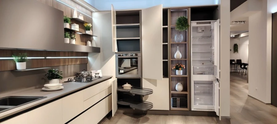 Cucina angolare Veneta Cucine Start time j soft