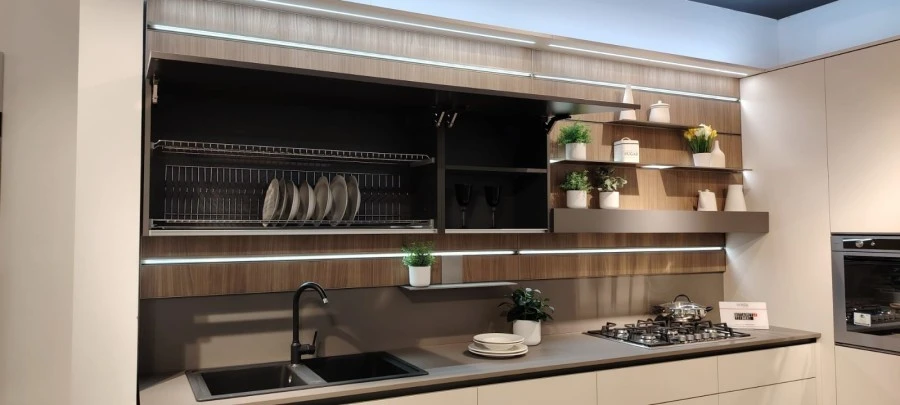 Cucina angolare Veneta Cucine Start time j soft